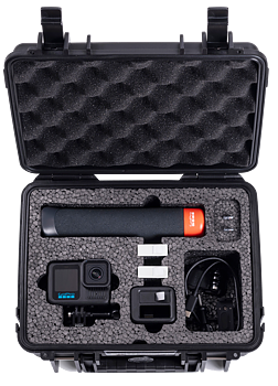 B&W Outdoor Cases BW Outdoor Action Case Type PP.41 I for GoPro HERO 13AP (fits GoPro 9-13AP), black