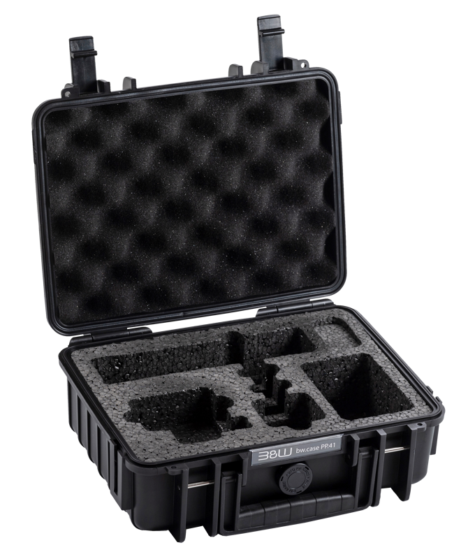 B&W Outdoor Cases BW Outdoor Action Case Type PP.41 I for GoPro HERO 13AP (fits GoPro 9-13AP), black