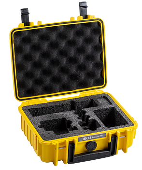 B&W Outdoor Cases BW Outdoor Action Case Type PP.41 I for GoPro HERO 13AP (fits GoPro 9-13AP), yellow