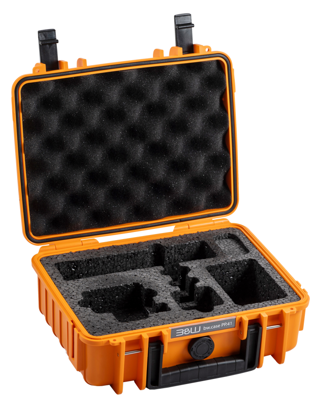 B&W Outdoor Cases BW Outdoor Action Case Type PP.41 I for GoPro HERO 13AP (fits GoPro 9-13AP), orange