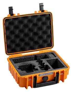 B&W Outdoor Cases BW Outdoor Action Case Type PP.41 I for GoPro HERO 13AP (fits GoPro 9-13AP), orange