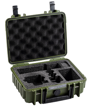 B&W Outdoor Cases BW Outdoor Action Case Type PP.41 I for GoPro HERO 13AP (fits GoPro 9-13AP), bronze green