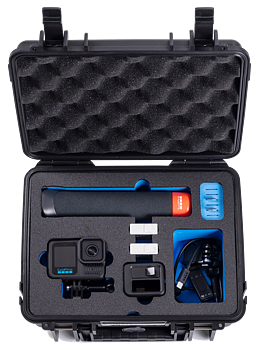 B&W Outdoor Cases BW Outdoor Action Case Type PP.66 I for GoPro HERO 13 (fits GoPro 9-13), black