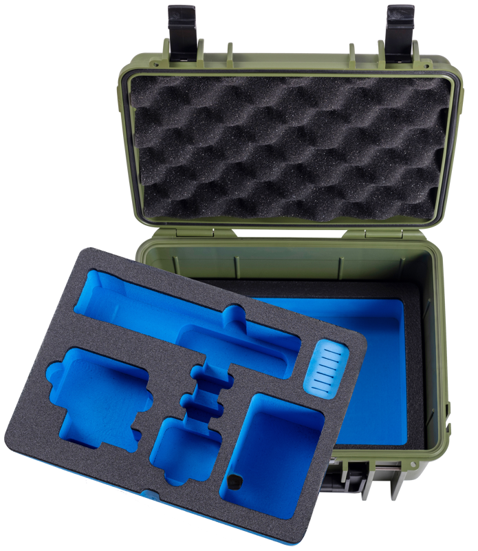 B&W Outdoor Cases BW Outdoor Action Case Type PP.66 I for GoPro HERO 13 (fits GoPro 9-13), bronze green - 4