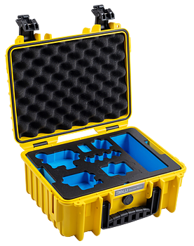 B&W Outdoor Cases BW Outdoor Action Case Type PP.117 I for GoPro HERO 13 (fits GoPro 9-13), yellow