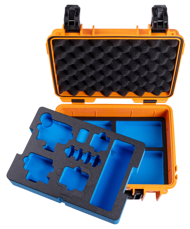 B&W Outdoor Cases BW Outdoor Action Case Type PP.117 I for GoPro HERO 13 (fits GoPro 9-13), orange – för filmskapare - 4
