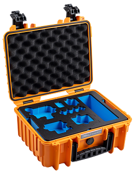 B&W Outdoor Cases BW Outdoor Action Case Type PP.117 I for GoPro HERO 13 (fits GoPro 9-13), orange