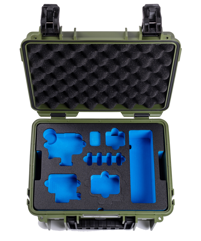 B&W Outdoor Cases BW Outdoor Action Case Type PP.117 I for GoPro HERO 13 (fits GoPro 9-13), bronze green - 3