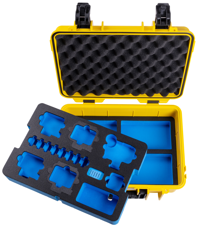 B&W Outdoor Cases BW Outdoor Action Case Type PP.166 I for GoPro HERO 13 (fits GoPro 9-13), yellow - 4