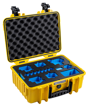 B&W Outdoor Cases BW Outdoor Action Case Type PP.166 I for GoPro HERO 13 (fits GoPro 9-13), yellow