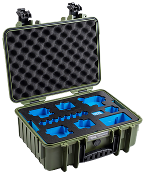 B&W Outdoor Cases BW Outdoor Action Case Type PP.166 I for GoPro HERO 13 (fits GoPro 9-13), bronze green