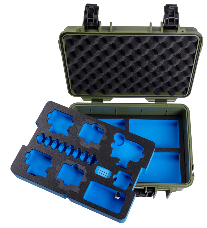 B&W Outdoor Cases BW Outdoor Action Case Type PP.166 I for GoPro HERO 13 (fits GoPro 9-13), bronze green - 4
