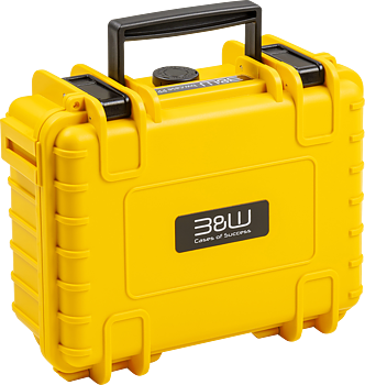 B&W Outdoor Cases BW Outdoor Action Case Type PP.23. for Insta360 GO3/GO3S, yellow