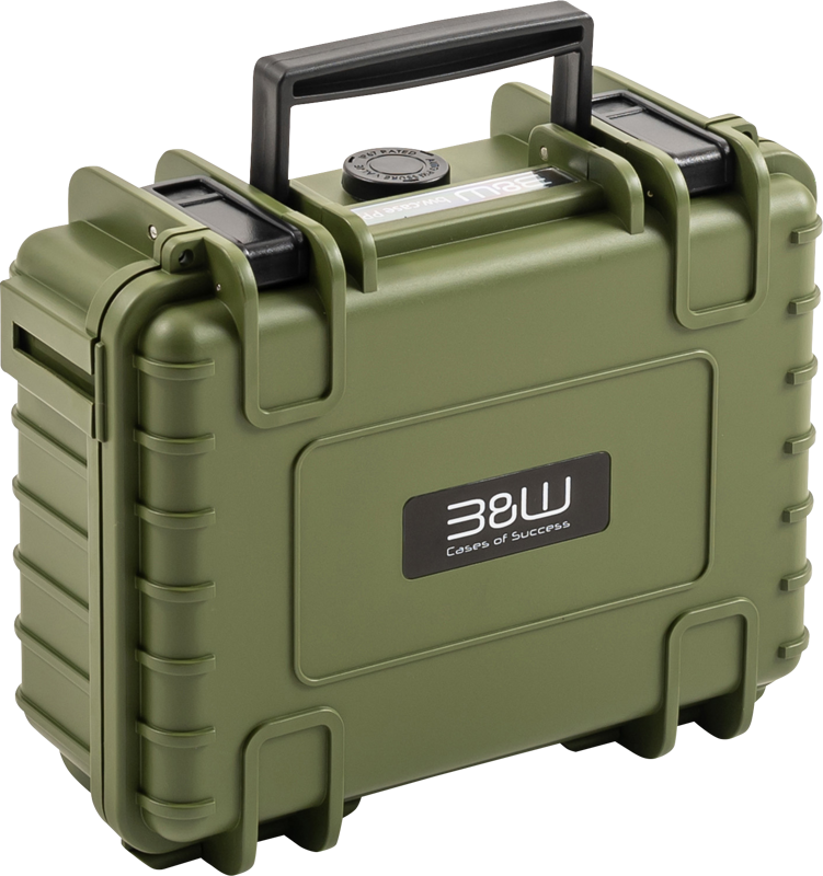 B&W Outdoor Cases BW Outdoor Action Case Type PP.23. for Insta360 GO3/GO3S, bronze green - 2
