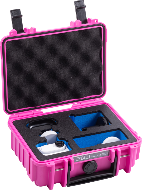 B&W Outdoor Cases BW Outdoor Action Case Type PP.23. for Insta360 GO3/GO3S, pink - 3