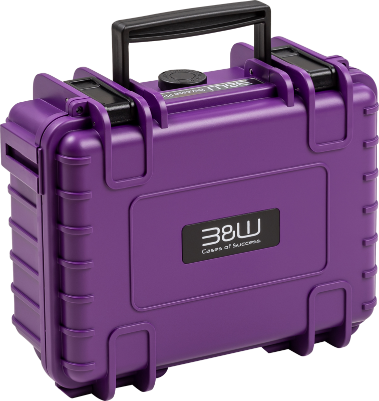 B&W Outdoor Cases BW Outdoor Action Case Type PP.23. for Insta360 GO3/GO3S, purple - 2