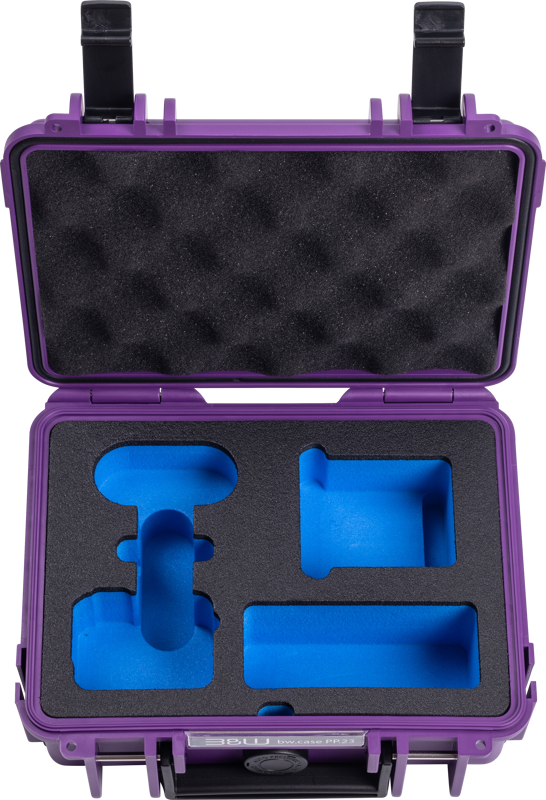 B&W Outdoor Cases BW Outdoor Action Case Type PP.23. for Insta360 GO3/GO3S, purple - 5