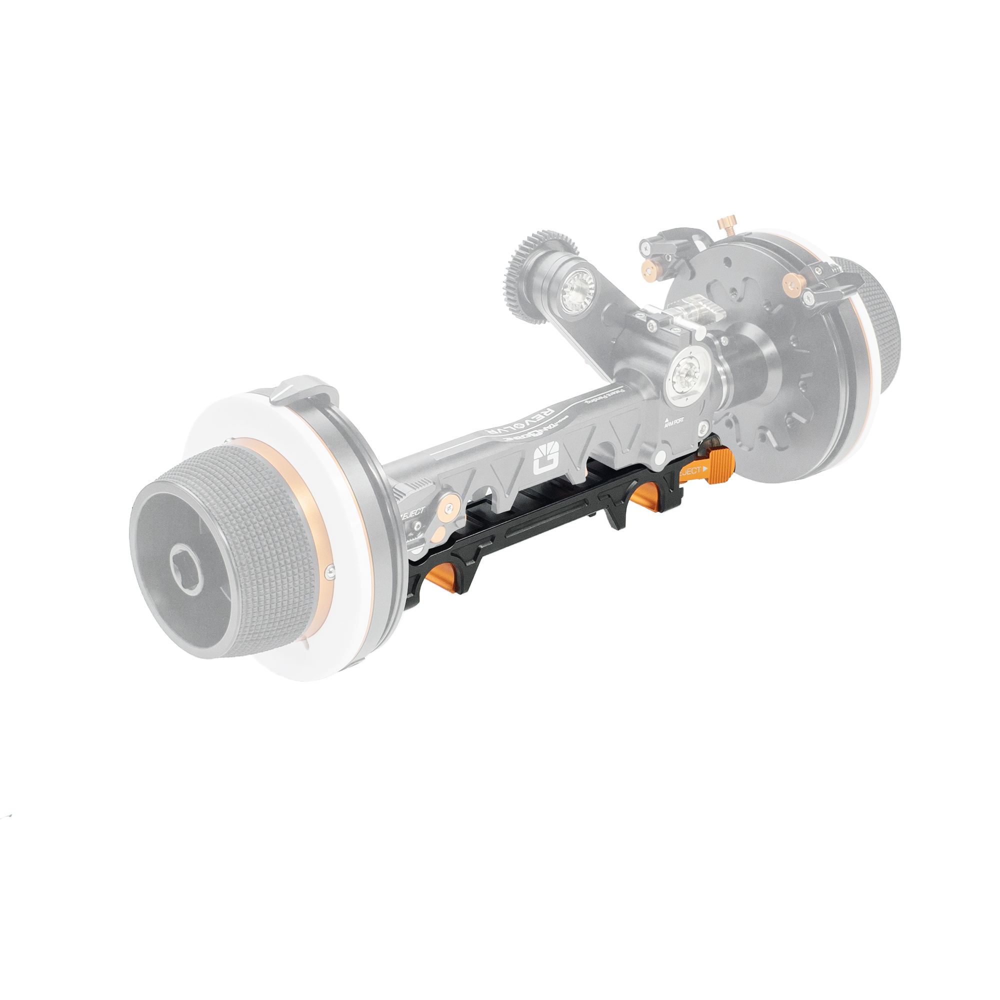 Bright Tangerine Revolvr 19mm Studio Bridge - 6
