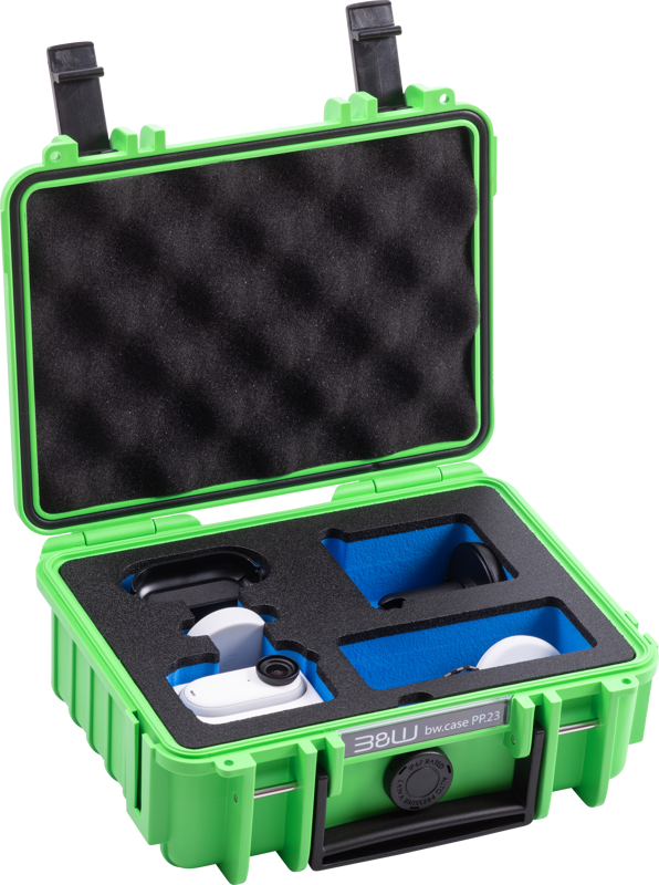 B&W Outdoor Cases BW Outdoor Action Case Type PP.23. for Insta360 GO3/GO3S, green - 3