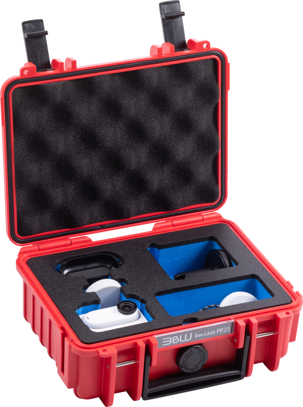 B&W Outdoor Cases BW Outdoor Action Case Type PP.23. for Insta360 GO3/GO3S, red - 3