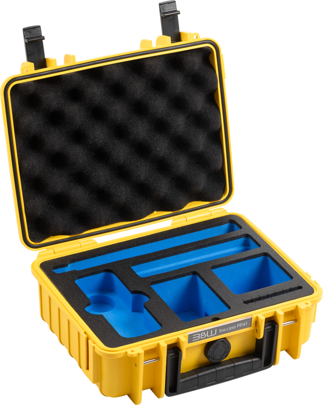 B&W Outdoor Cases BW Outdoor Case Type 1000 for Insta360 X4 / Insta360 X5, yellow