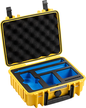 B&W Outdoor Cases BW Outdoor Case Type 1000 for Insta360 X4 / Insta360 X5, yellow