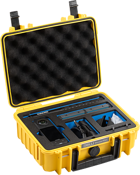 B&W Outdoor Cases BW Outdoor Case Type 1000 for Insta360 X4 / Insta360 X5, yellow
