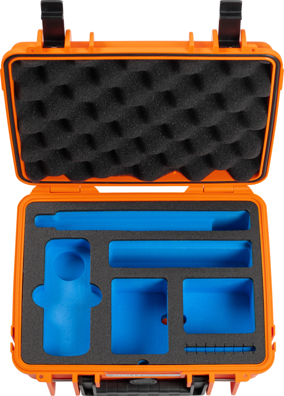 B&W Outdoor Cases BW Outdoor Case Type 1000 for Insta360 X4 / Insta360 X5, orange - 3