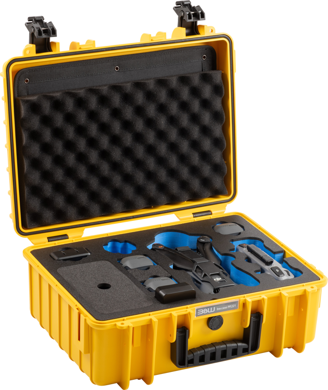 B&W Outdoor Cases BW Outdoor Cases Type 5000 for DJI Mavic 4 Pro / Yellow - 3