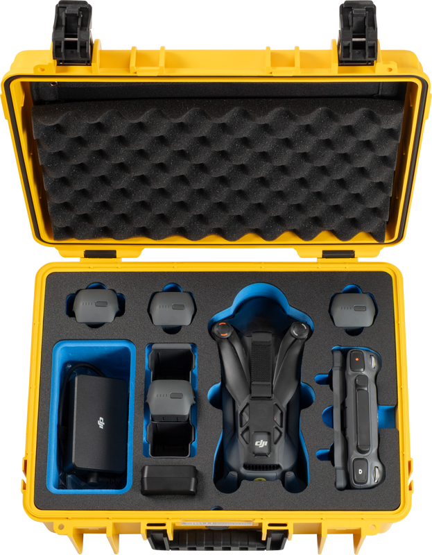 B&W Outdoor Cases BW Outdoor Cases Type 5000 for DJI Mavic 4 Pro / Yellow - 4