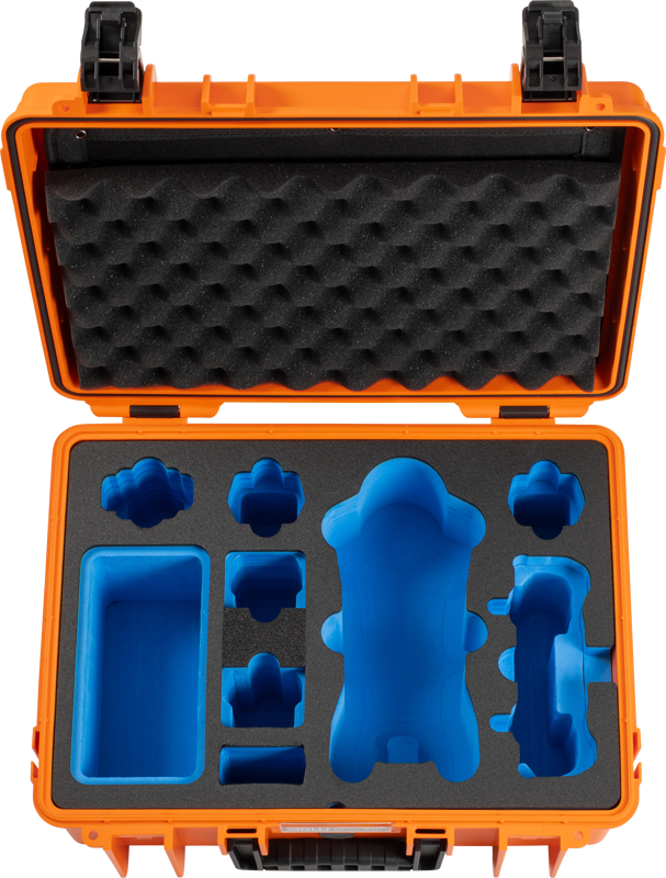 B&W Outdoor Cases BW Outdoor Cases Type 5000 for DJI Mavic 4 Pro / Orange - 6