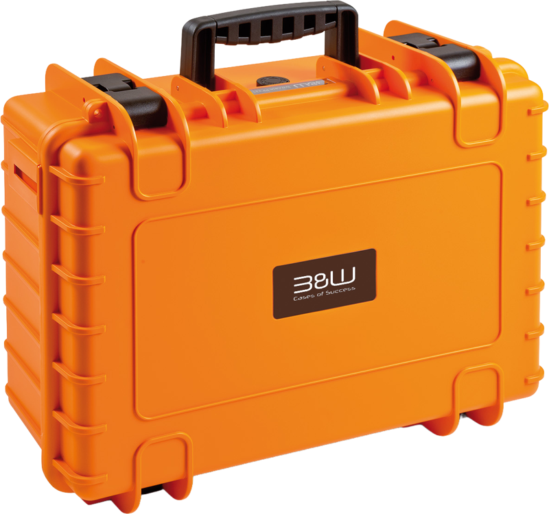 B&W Outdoor Cases BW Outdoor Cases Type 5000 for DJI Mavic 4 Pro / Orange - 2