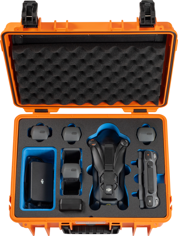 B&W Outdoor Cases BW Outdoor Cases Type 5000 for DJI Mavic 4 Pro / Orange - 4