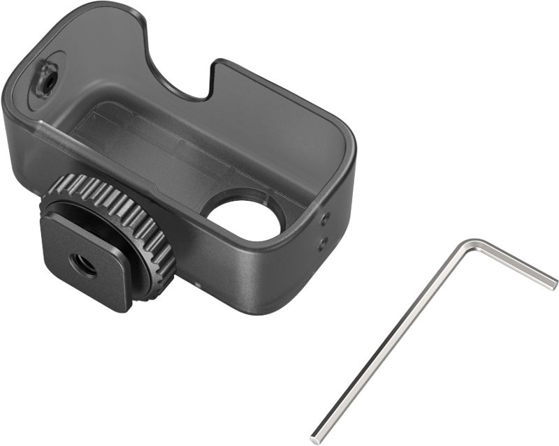 SmallRig 5758 Cage with Cold Shoe Mount for DJI Osmo Nano - 3