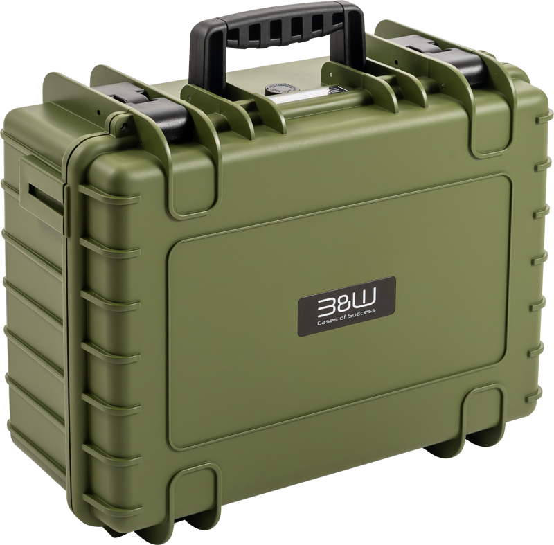 B&W Outdoor Cases BW Outdoor Cases Type 5000 for DJI Mavic 4 Pro / Bronze Green - 2