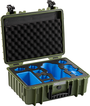 B&W Outdoor Cases BW Outdoor Cases Type 5000 for DJI Mavic 4 Pro / Bronze Green