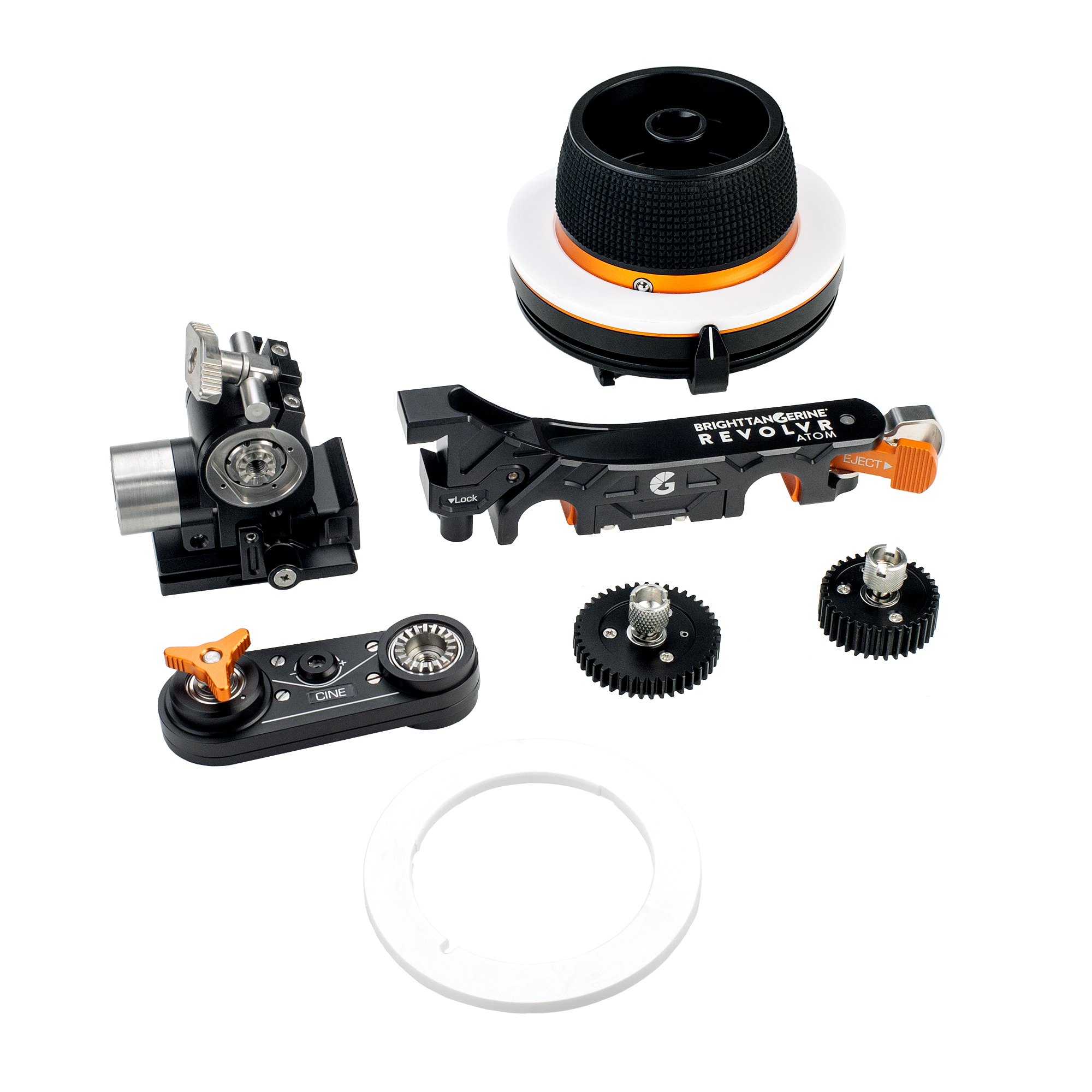 Bright Tangerine Revolvr Atom Cine Kit - 3