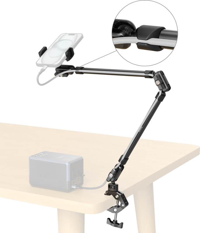 SmallRig 5625 Desktop Magic Arm with Crab-Shaped Clamp Kit - 6