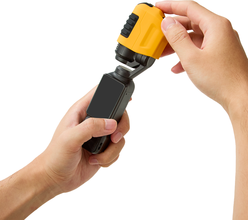 SmallRig 5115 Silicone Case Kit for DJI Osmo Pocket 3 (Advanced) (BumbleBee Edition) - 5