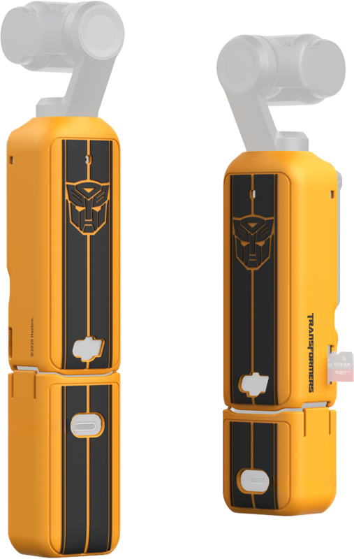 SmallRig 5114 Silicone Case Kit for DJI Osmo Pocket 3 (Basic) (BumbleBee Edition) - 3