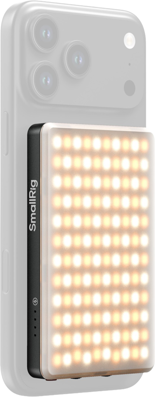 SmallRig 5505 M3 Attachable Mobile Phone LED Video Light Ink Blue - 2
