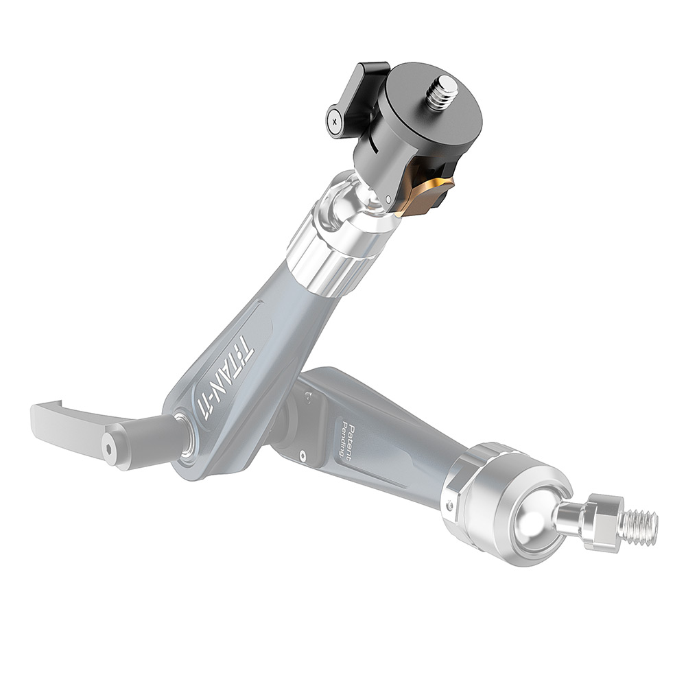 Bright Tangerine 1/4" Quick Release Bracket - 6