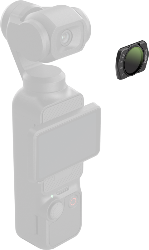 SmallRig 5831 Attachable ND2-ND32 Filter for DJI Osmo Pocket 3 - 3