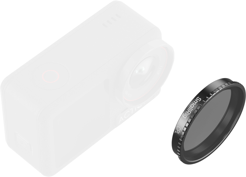 SmallRig 5835 Attachable CPL Filter for DJI Osmo Action 5 Pro / 4 - 3