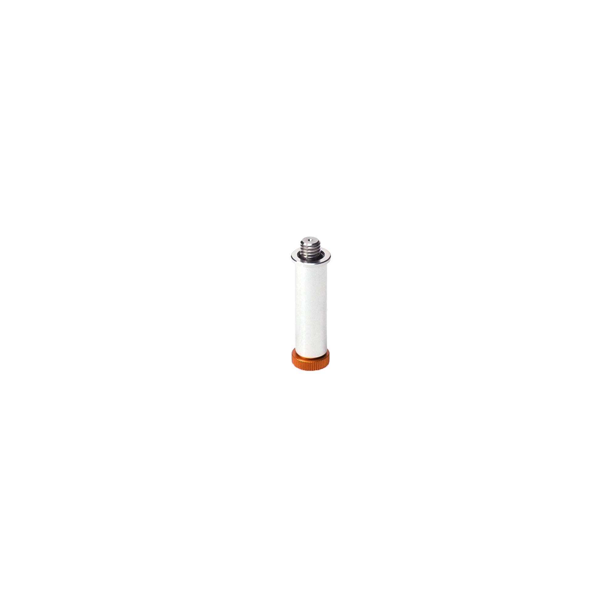 Bright Tangerine Extended 3/8" support post for 15mm LWS Lens Support