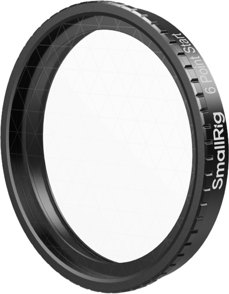 SmallRig 5839 Attachable Star Cross Filter (6 Points) for DJI Osmo Action 5 Pro / 4 - 2