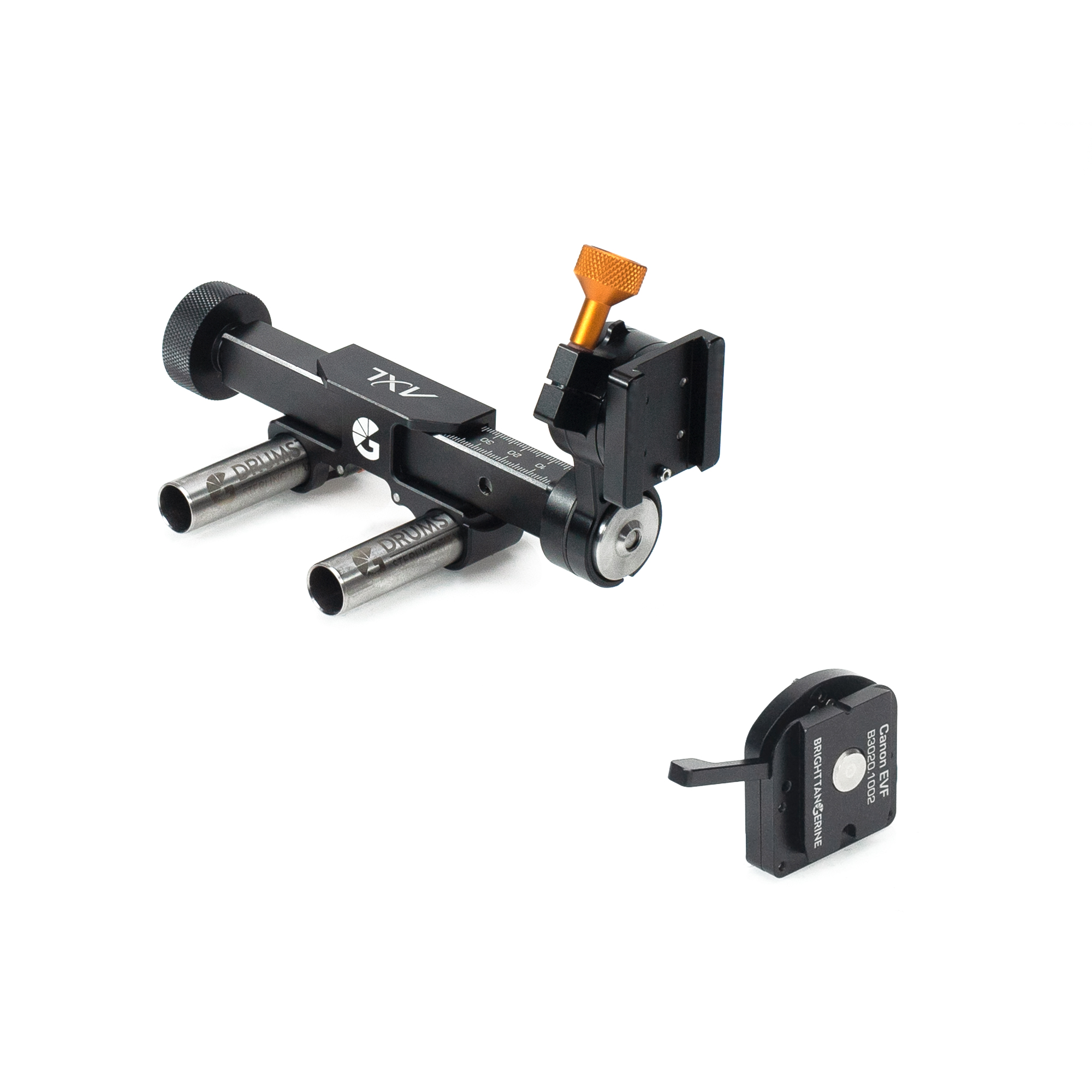 Bright Tangerine Axl EVF Mount (Canon) - Base Kit - 2