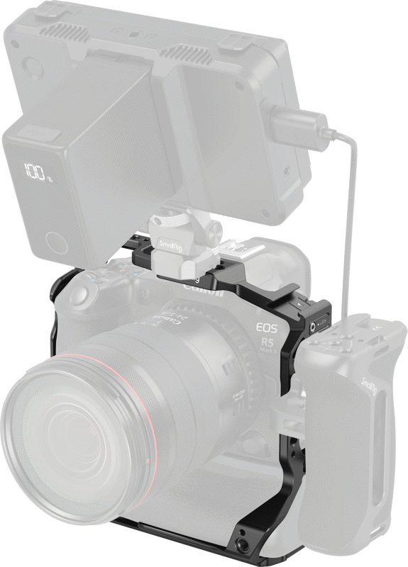 SmallRig 5623 Cage for Canon EOS R5 Mark II with Battery Grip BG-R20 - 5