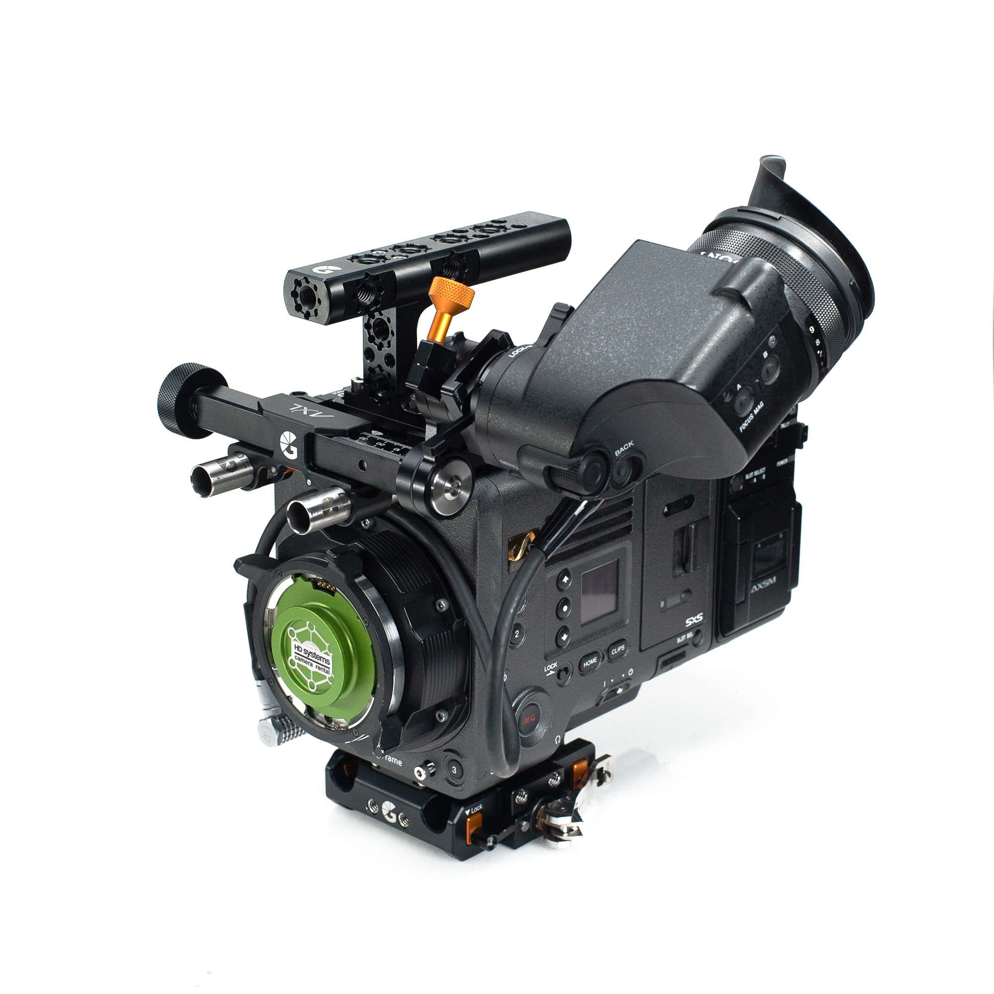 Bright Tangerine Axl EVF Mount (Sony) - Base Kit - 10