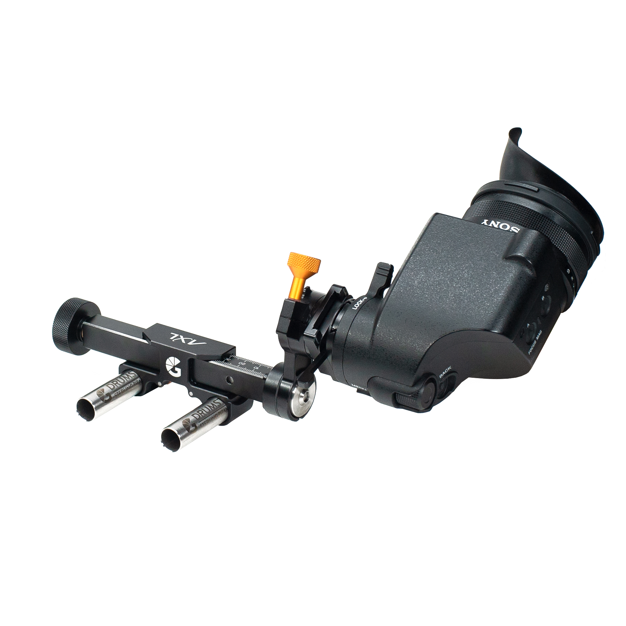 Bright Tangerine Axl EVF Mount (Sony) - Base Kit - 4